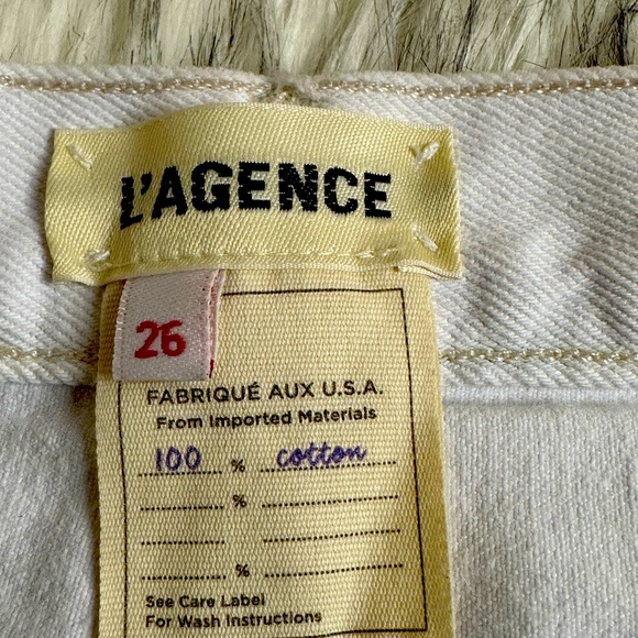 NWT L’ AGENCE Adele High Rise Crop Stovepipe - Picture 7 of 8